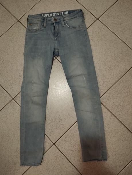 Slim džínsy, h&m,140