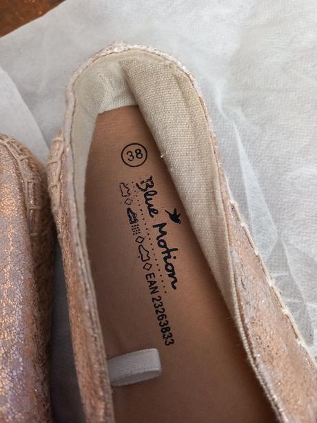 Damske espadril na platforme, 38