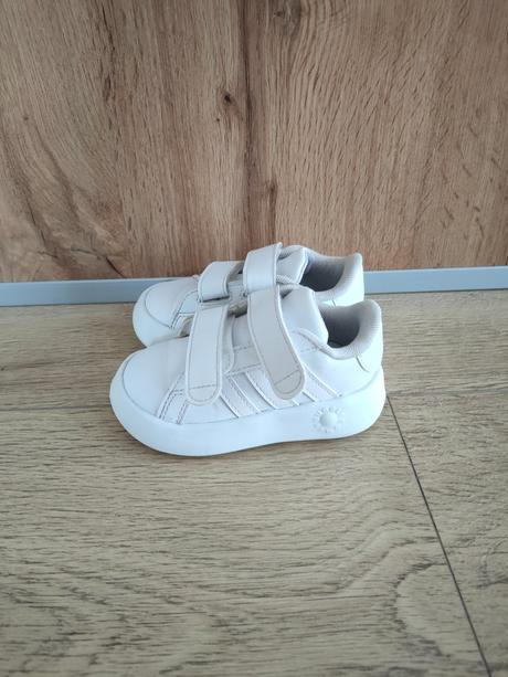 Biele botasky adidas, veľ. 21, adidas,21