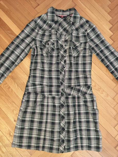 Košeľové šaty, h&m,164