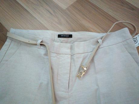 Béžové  business nohavice orsay, orsay,36 / s