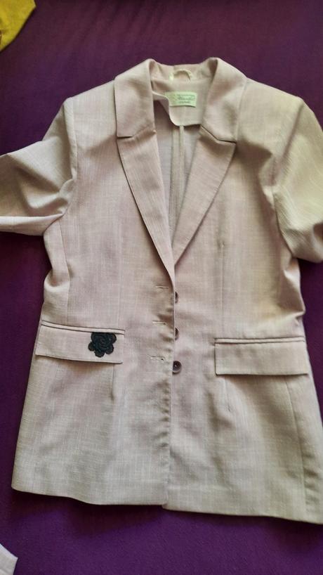 Elegantný set -šaty a sako za poštovné, m