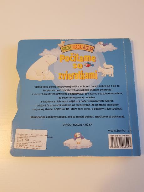 Knižka počítajme so zvieratkami, 