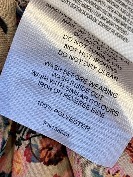 Dámska kvetovaná letná blúzka s uzlom (s), new yorker,s