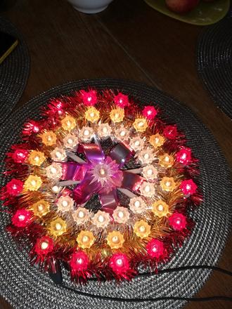 Vianočná elektrická ozdoba,