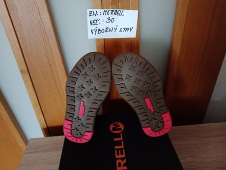 Dievčenské zimné snehule zn.merrell veľ.30, merrell,30