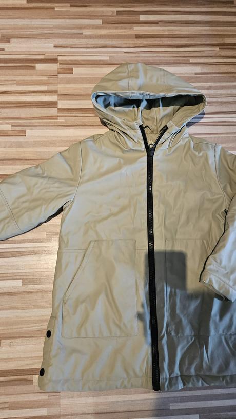 Zara bunda nepremokava 128 - vrch pogumovany, zara,128
