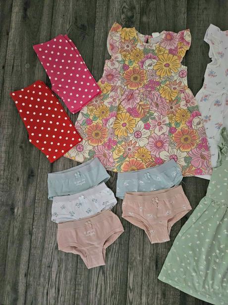 Balík letných vecí pre dievčatko 98, 86–98