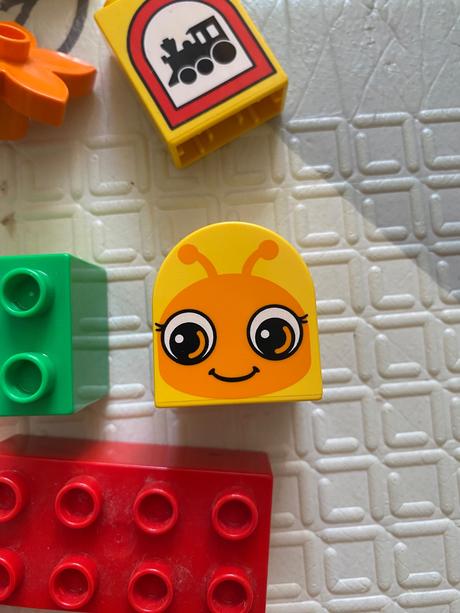 Lego duplo kocky a podložka, 