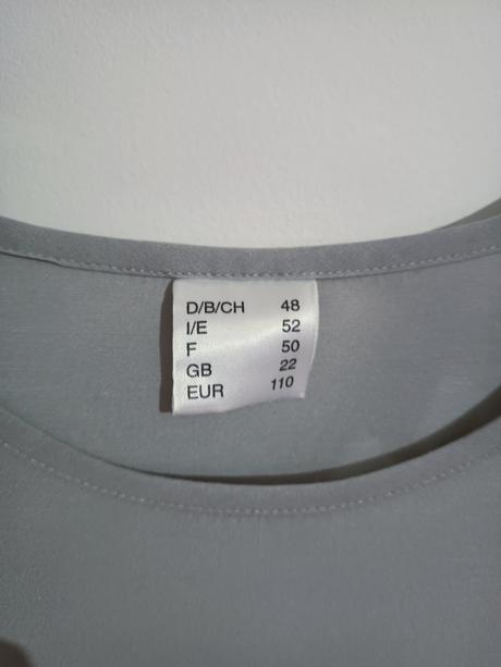 Sivá ľahká blúzka bez rukávov, 4xl