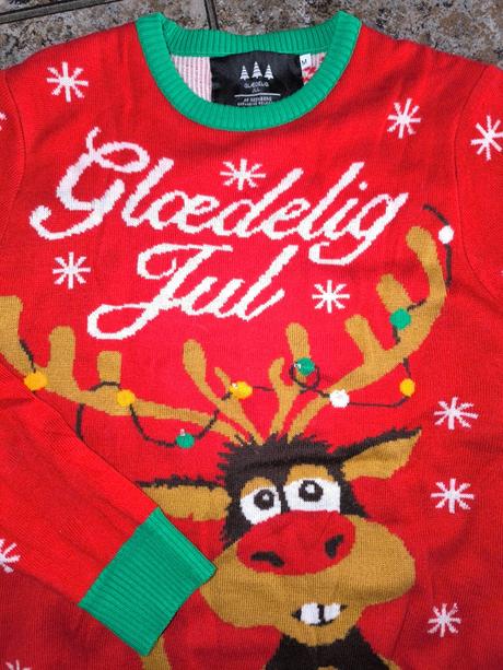 Dámsky vianočný pulover, m