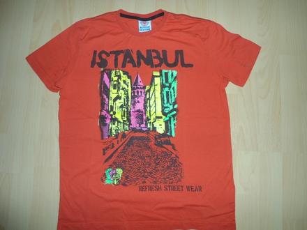 Tmavo-oranzove tricko istanbul, s
