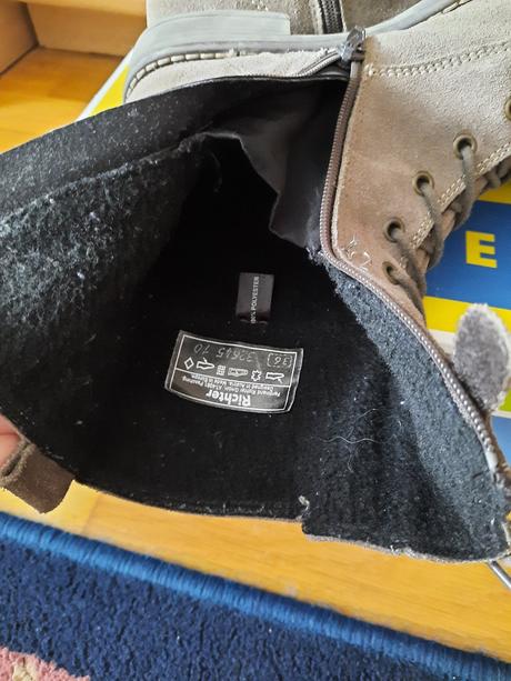 Článkové topanky, richter,36