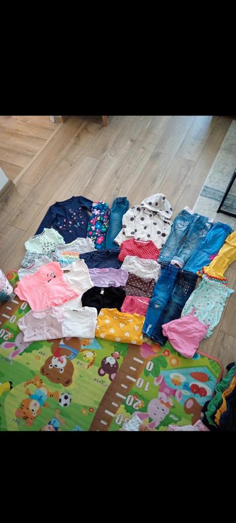 Balík dievčenského oblečenia 92-98, 86–98