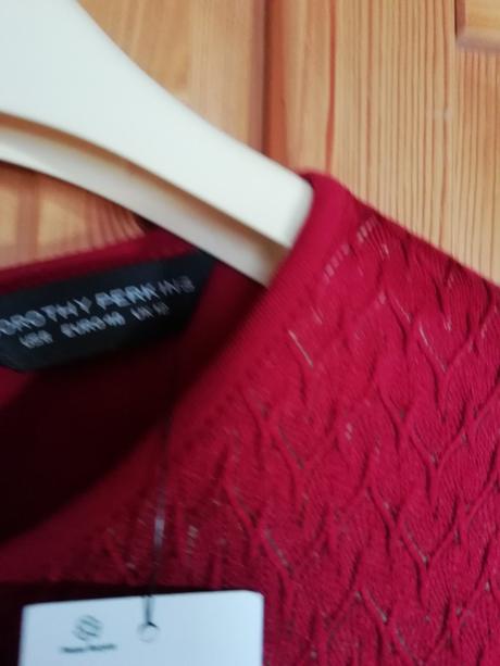 Bordové saty, dorothy perkins,m
