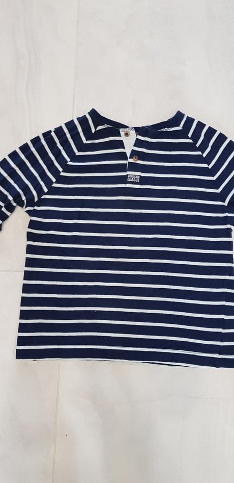 Tričko na gombíky- zn.h&m- v. 134/140, h&m,140