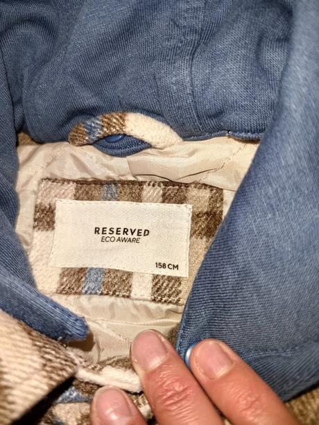 Károvaná bunda reserved, reserved,158