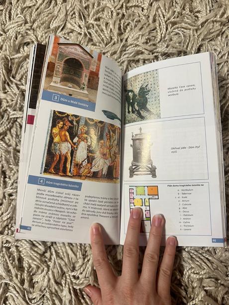 Viděl jsem pompeje sprievodca po pompejach + map,