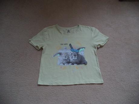 Veselé letné tričko zajac, f&f,152