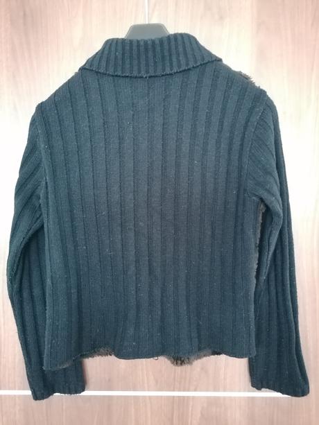 Sveter s kožušinou, m