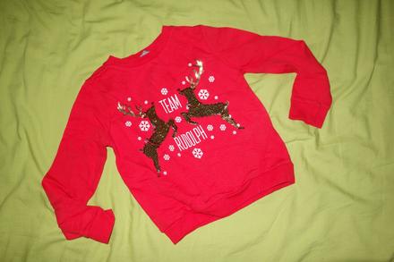 Vianocna mikinka primark, primark,104