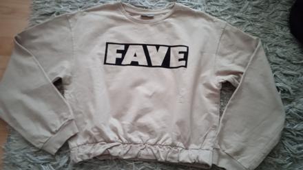 Mikina-crop top, 170