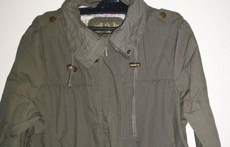 Olivová bunda - párka zn. denim co, denim co,m