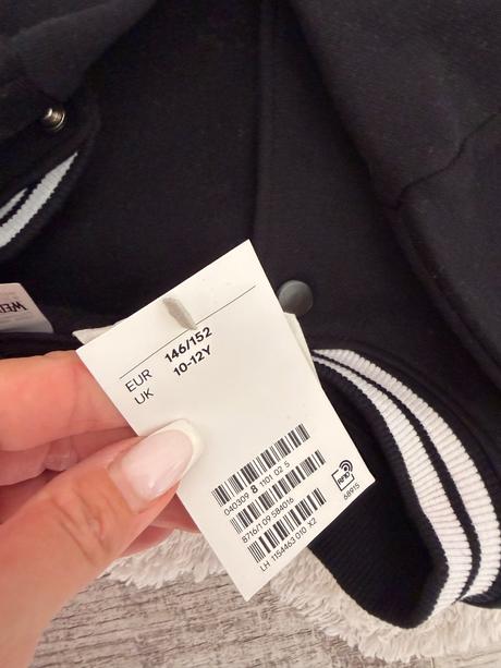 Wednesday mikina 146/152, h&m,146 / 152