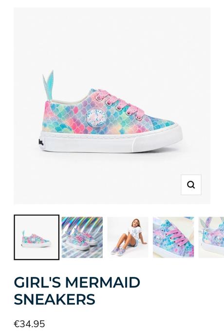 Tenisky morska panna, 35