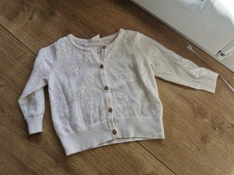 Svetrik na gombiky, h&m,74