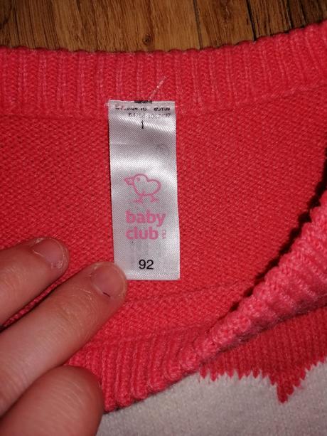 Obláčikový svetrík, baby club,92