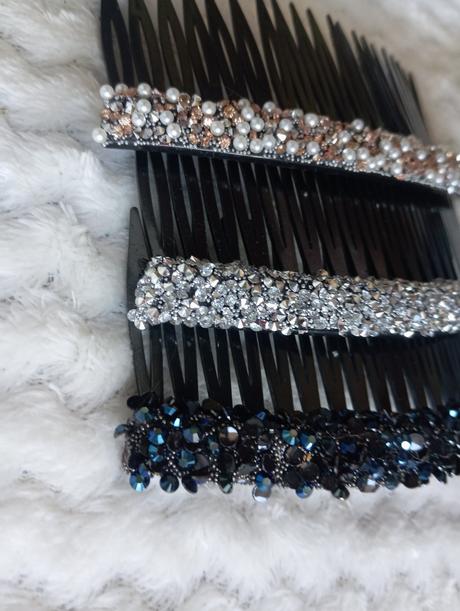 Hrebienky do vlasov ozdobné hrebene, 