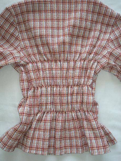 Károvaná blúzka veľ. 146, 146