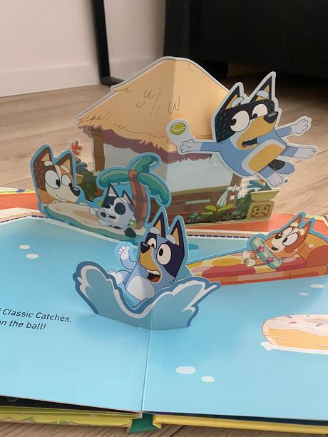 Kniha bluey pop-up po anglicky,