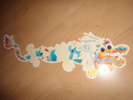 Papierovy - skladaci drak,