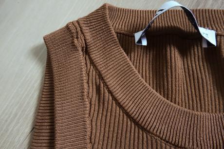 Vrúbkované tričko zara, zara,m
