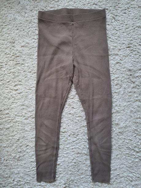 Rebrované legíny h&m l, h&m,l