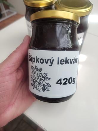 Domáci šípkový lekvár rok výr. 2026,
