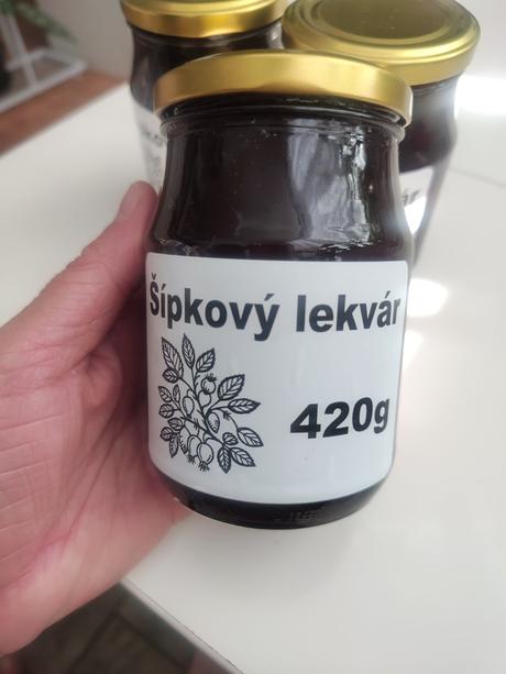 Domáci šípkový lekvár rok výr. 2026, 