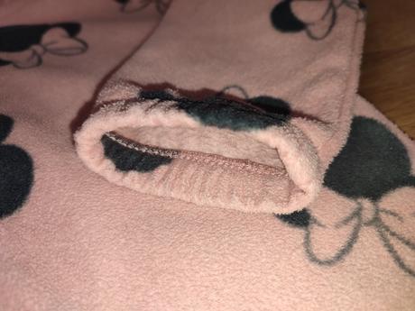 Flísová mikina minnie, h&m,80