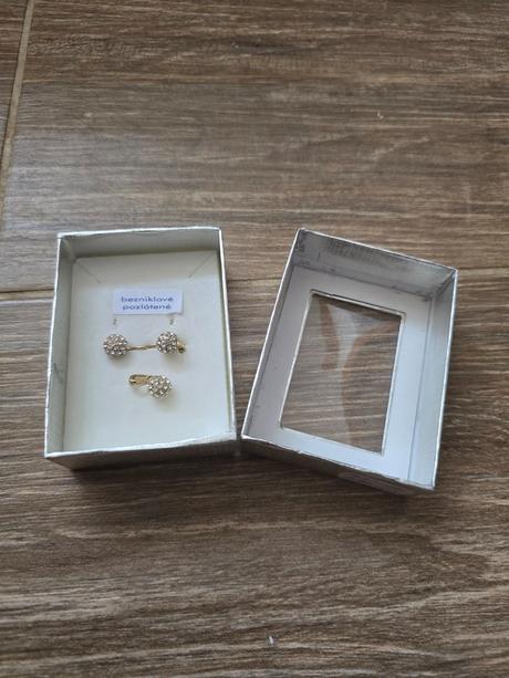 Súprava pozlátená, 