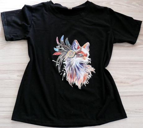 Tričko líška s-m, s