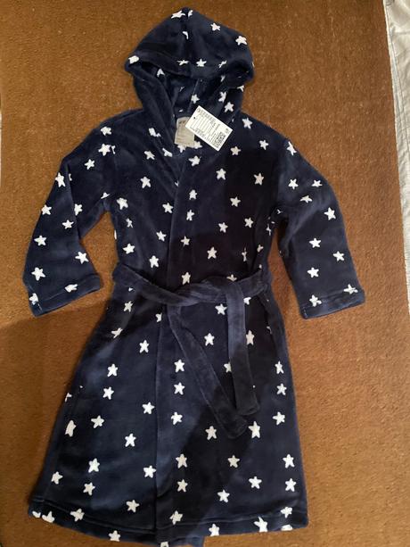 Makkučký župan h&m na 4-6 rokov, h&m,116