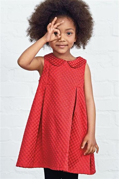 Červené áčkové šaty next, next,74 - 110