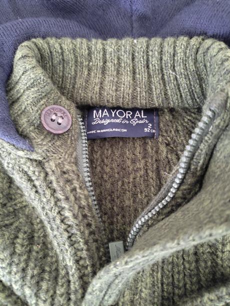 Chlapčenský sveter s kapucňou, mayoral,92