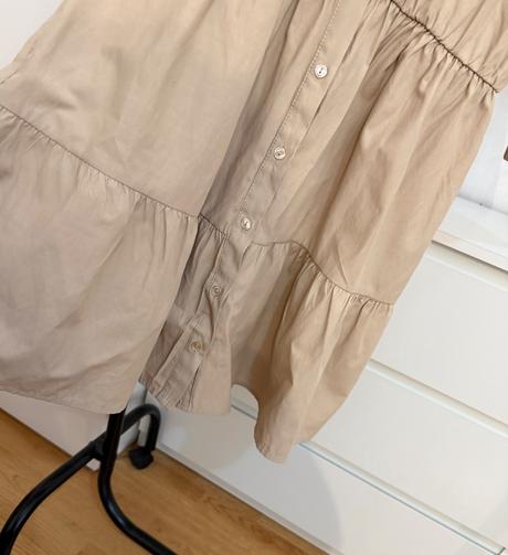 Béžové košeľové šaty stradivarius, stradivarius,m