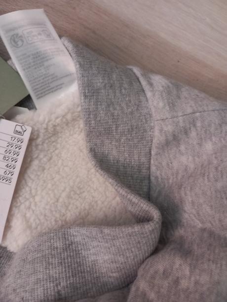 Zateplené tepláky, h&m,122