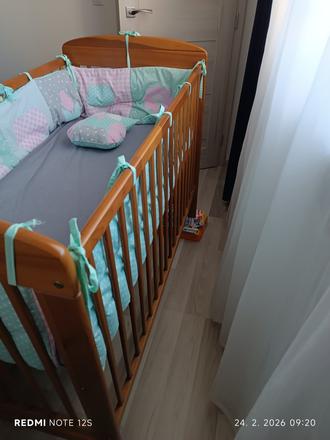 Detská postieľka, šírka (cm): 60,dĺžka (cm): 120