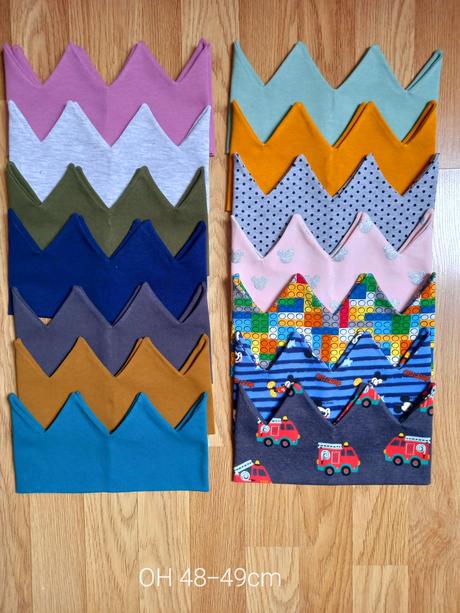 Detské čelenky korunky, 