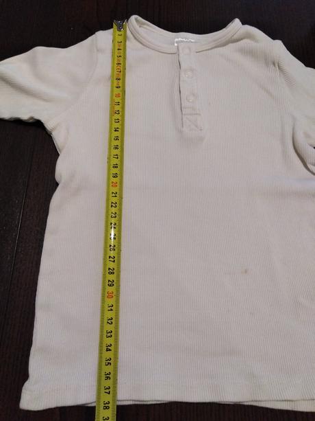 Rebrovane tričká, h&m,92